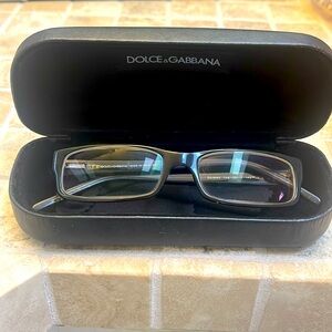 Dolce & Gabbana eyeglasses with original Dolce & Gabbana case